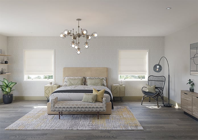 Calvert, Snow - Twist&Fit Roman Blind - Image 9